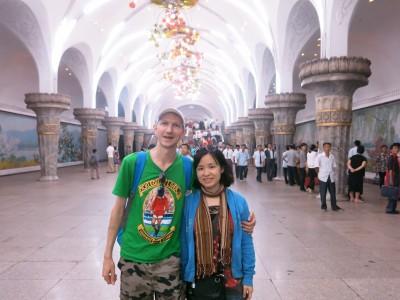 Revival to Glory: Riding on the Pyongyang Metro, North Korea glory station pyongyang
