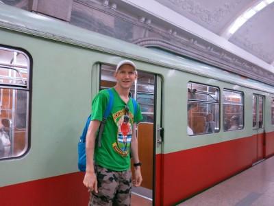 Revival to Glory: Riding on the Pyongyang Metro, North Korea jonny blair pyongyang metro