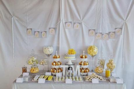 A Chevron Themed Engagement Party by The Cupcake Emporium