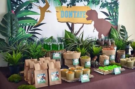 A Dinosaur Themed 5th Birthday party by Sugar Sweet