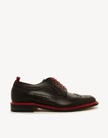 Paint The Town (And Your Brogues) Red:  ASOS Made In England Brogue Shoes
