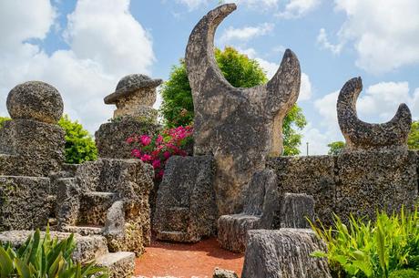 The Solar Sculpture at Coral Castle in Homestead FL