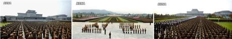 KPA Holds Loyalty Rally After Company Commanders Meeting Rally of KPA officers and service members to honor late leaders Kim Il-so'ng and Kim Cho'ng-il and pledge loyalty to Kim Jong Un in Pyongyang on 28 October 2013 (Photos: KCNA).