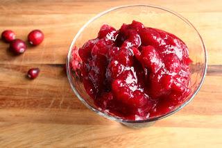 Home-made Cranberry Sauce (Dairy, Gluten and Refined Sugar Free)