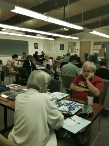 Travertine and Scrabble Travertine and Scrabble