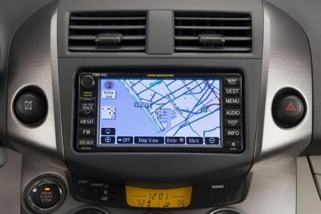 2011 Toyota RAV4 Navigation Screen