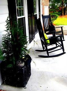 fall porch: fayetteville style