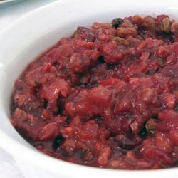 Cranberry Sauce-Mine, His and Hers