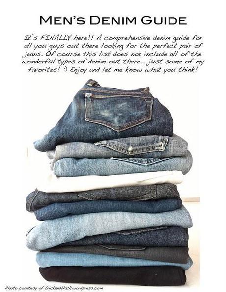 Men's Denim Fit Guide Men's Denim Fit Guide