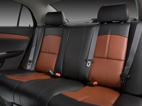 2011 Chevrolet Malibu Rear Seats