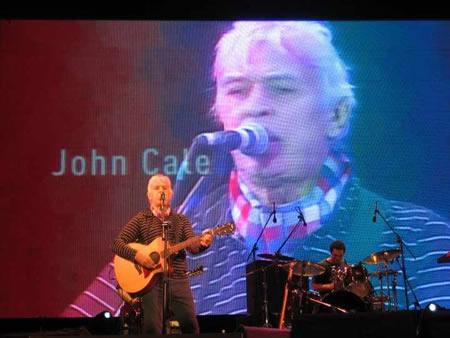 John Cale: performing in Aarhus in November John Cale live at the Urban Simple Life Festival, Tapei, Taiwan - December 4, 2010
