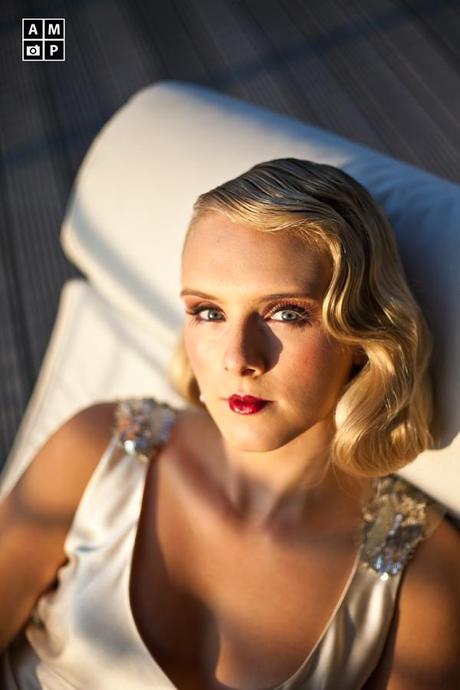 Brooklands Hotel Bridal Shoot Part 1 1920s inspired golden age glamour 