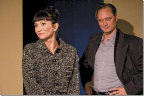 Mierka Girten and Lance Baker in A Red Orchid Theatre's Review: Becky Shaw (A Red Orchid Theatre)