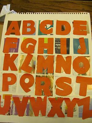 EXPLORE ART projects: Jasper Johns Alphabet