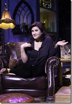 Carrie Fischer in her book-to-stage creation Review: Carrie Fisher, Wishful Drinking (Broadway in Chicago)