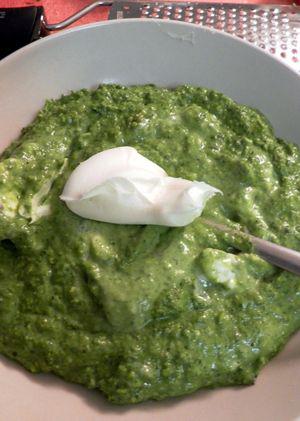 Orecchiette with Italian saisage & Rapini-Pistachio Pesto - Add Mascarpone Orecchiette with Italian saisage & Rapini-Pistachio Pesto - Add Mascarpone