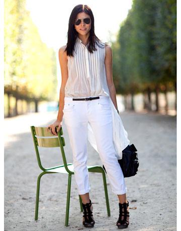 which casual chic b&w; look is YOU