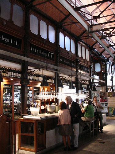 TAPAS IN MERCADO DE SAN MIGUEL Mercado de San Miguel de Madrid