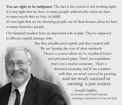 Joseph Stiglitz Said...
