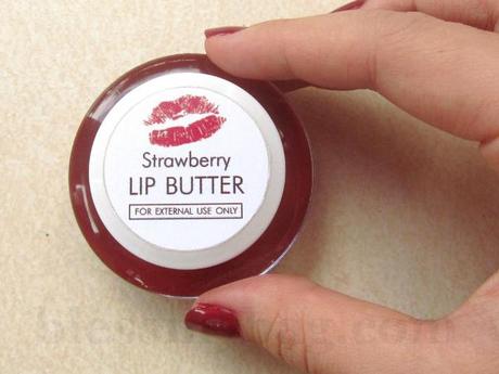Z.E.N. Naturals Strawberry Lip Butter – Dupe for Body Shop’s Strawberry Born Lippy