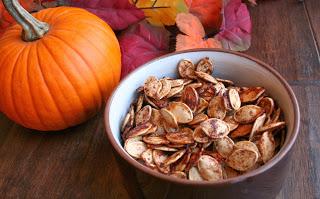 Maple Cinnamon Roasted Pumpkin Seeds (Dairy, Gluten/Grain and Refined Sugar Free)