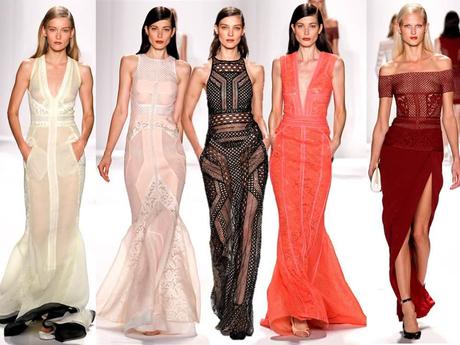 New York Fashion Week - Long dresses at J. Mendel