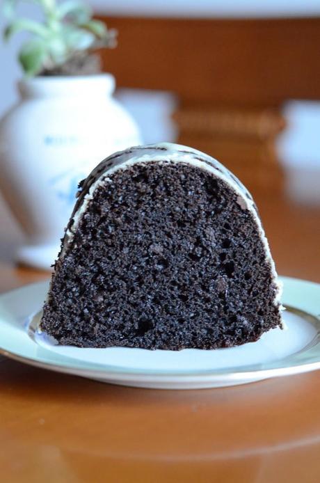 Dark Chocolate Gingerbread Cake