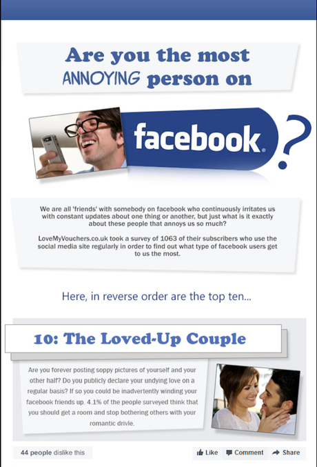 Are You The Most Annoying Person on Facebook?