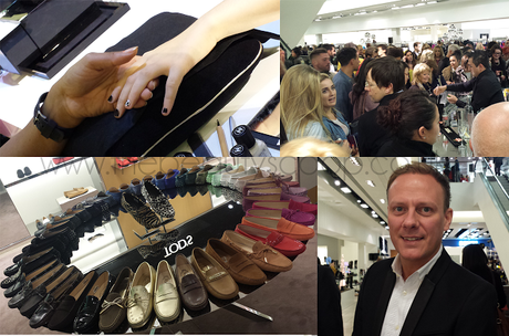 Wordless (ish) Wednesday - Fun at Vogue Fashion's Night Out @ Selfridges, Manchester 2013!
