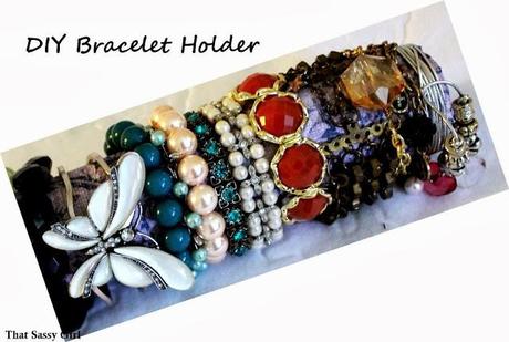 DIY Bracelet Holder