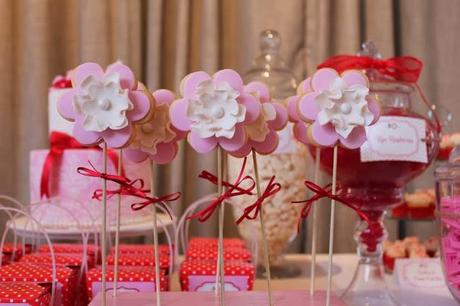Pink and Red Polka Dot Themed 1st Birthday by Eat Sweet Treats