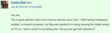 How To Make Your WordPress Mobile Theme Compatible With W3 Total Cache muki-comment-on-the-issue