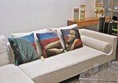 Art on pillows Art on pillows
