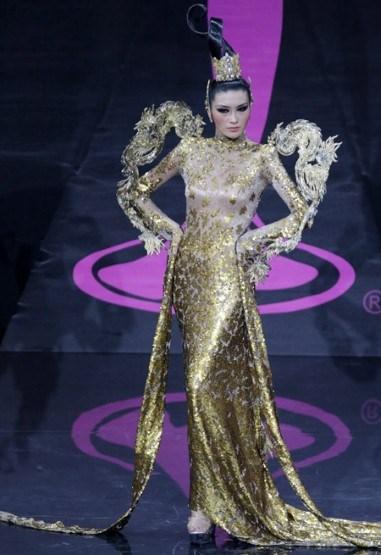 Miss China actually looked quite chic