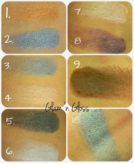 Estee Lauder Eyeshadows Guide and Swatches
