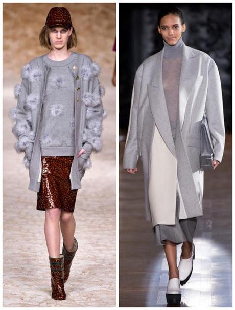 Grey Color Trend on Fall 2013 Runways