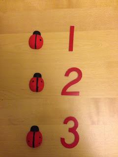 Montessori Inspired Ladybird Maths Activity