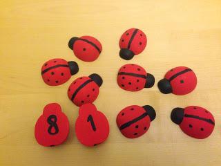 Montessori Inspired Ladybird Maths Activity