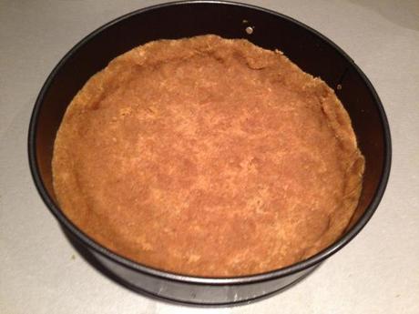 key lime pie recipe low fat crushed biscuit base in loose bottomed tin flavoured with ginger