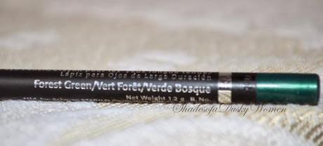 'Forest Green' Long Wear Eye Pencil from Faces : Review & Swatch