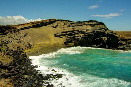Papakolea Green Sand Beach Hawaii Big Island
