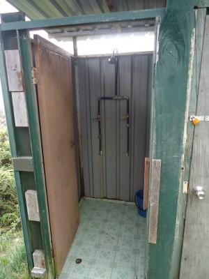 Climbing Mount Kinabalu in Borneo: Day 1 Part 6 – Our Base at Waras Hut waras hut shower