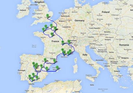 Spring European Travel Plan
