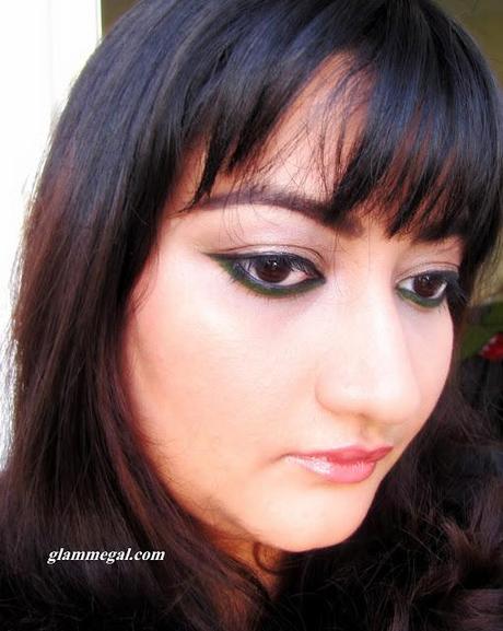 LOTD WITH A FUN COLOR POP ON THE EYES USING MAYBELLINE BAD TO THE BRONZE COLOR TATTOO