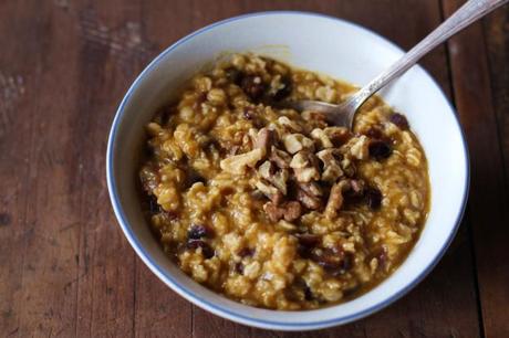 Put More Pumpkin In It: Pumpkin, Cranberry & Walnut Oatmeal Pumpkin Oatmeal 01