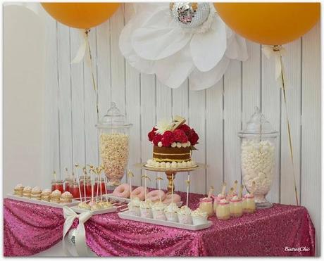 A Sparkling Disco Party by Bistro Chic