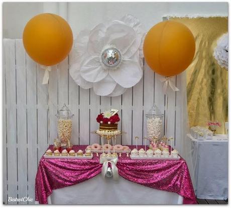 A Sparkling Disco Party by Bistro Chic