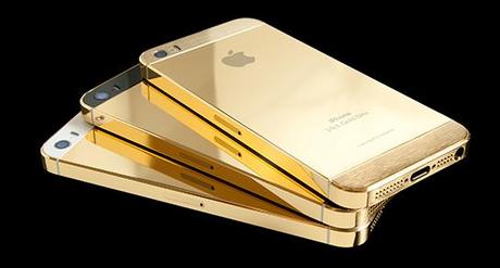 Golden iPhone 5S models