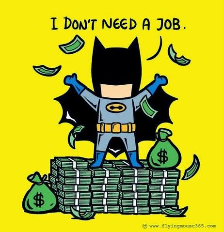 When Superheroes Get Matching Part-time Jobs