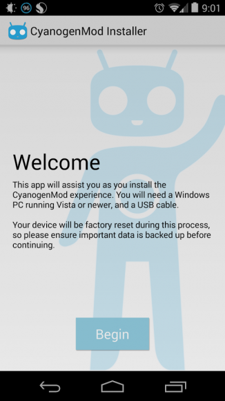 CyanogenMod Installer App
